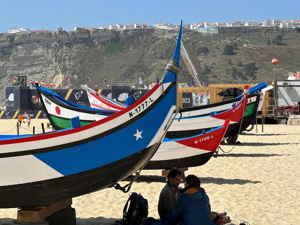 100 Meters From The Beach! Rua Da Paz Nazaré Exteriör bild